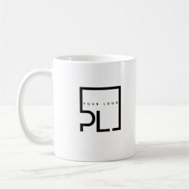 Custom Business Logo Branded  Kaffeetasse