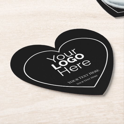 Custom Business Logo Branded Professional  Untersetzer (angewinkelt)