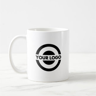Custom Business Logo Branded White Kaffeetasse