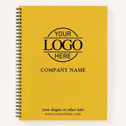 Custom Business Logo & Branding Promotional Gift Notizblock (Vorderseite)