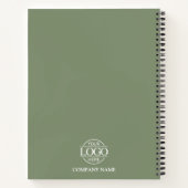 Custom Business Logo & Branding Promotional Gift Notizblock (Rückseite)