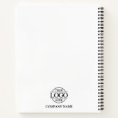 Custom Business Logo & Branding Promotional Gift Notizblock (Rückseite)