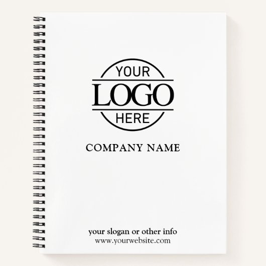Custom Business Logo & Branding Promotional Gift Notizblock (Vorderseite)