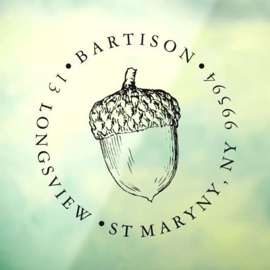 Custom Business LOGO BRIEFMARKE Shop Zeichen nach Fensteraufkleber (Blatt 3)