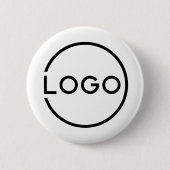 Custom Business Logo Button (Vorderseite)