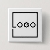 Custom Business Logo Button (Vorderseite)