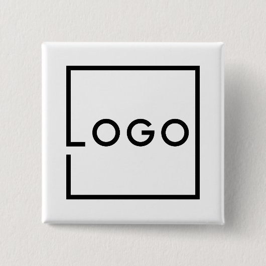 Custom Business Logo Button (Vorderseite)