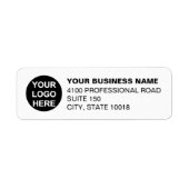Custom Business Logo Company Return Address (Vorne)