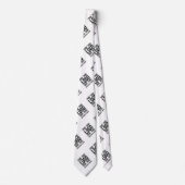 Custom Business Logo Corporate Company Modern Cool Krawatte (Vorderseite)