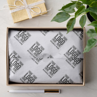 Custom Business Logo Corporate Company Modern Cool Seidenpapier