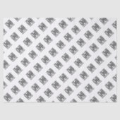 Custom Business Logo Corporate Company Modern Cool Seidenpapier (Vorderseite)