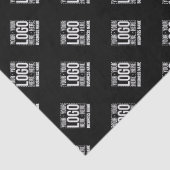 Custom Business Logo Corporate Company Modern Cool Seidenpapier (Detail)