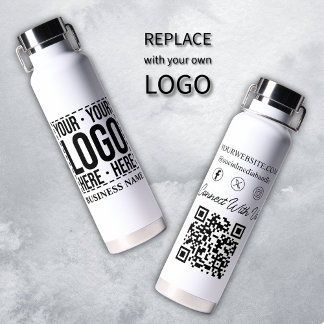 Custom Business Logo Corporate Company Modern Cool Trinkflasche