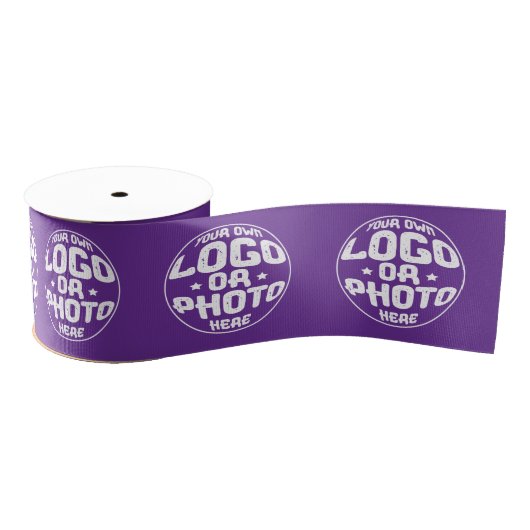 Custom Business Logo Corporate Marketing Modern Ripsband (Spule)