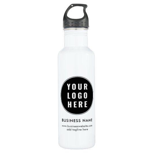 Custom Business Logo Corporate Promotional Edelstahlflasche (Vorderseite)