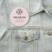 Custom Business Logo Employee Staff Magnetic Namensschild (Beispiel)