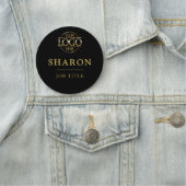 Custom Business Logo Employee Staff Magnetic Namensschild (Beispiel)