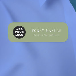 Custom Business Logo Employee Staff Name Tag Namensschild