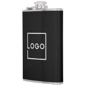 Custom Business Logo Flachmann (Links)