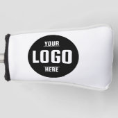 Custom Business Logo Golf Head Cover — Branded Golf Headcover (Vorderseite)