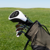 Custom Business Logo Golf Head Cover Headcover (In SItu)