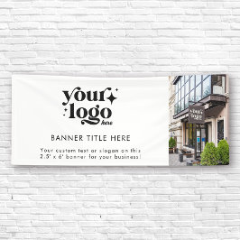 Custom Business Logo Grand Opening Photo Banner