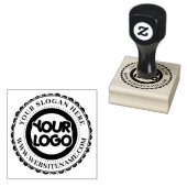 Custom Business Logo Large Gummistempel (Stempel)