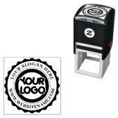 Custom Business Logo Large Rubber Stamp Permastempel (Beispiel)