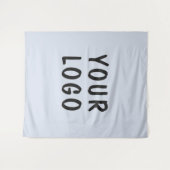 Custom Business Logo Photo Backdrop  Wandteppich (Vorderseite (Horizontal))