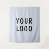 Custom Business Logo Photo Backdrop  Wandteppich (Vorderseite)