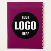 Custom Business Logo Planner 2026 - Personalisiert Planer (Rückseite)