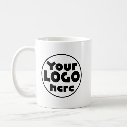 Custom Business Logo Professional Company Gift Kaffeetasse (Links)