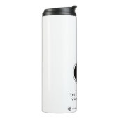 Custom Business Logo Promotional Branding Design Thermosbecher (Nach links gedreht)
