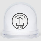 Custom Business Logo Promotional Professional Gift Schneekugeln (Rückseite)