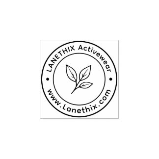 Custom Business Logo Rubber Stamp Gummistempel