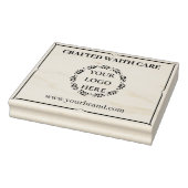 Custom Business Logo Stamp for Handmade Branding Gummistempel (Stempel)