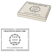 Custom Business Logo Stamp for Handmade Branding Gummistempel (Stempel)