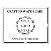 Custom Business Logo Stamp for Handmade Branding Gummistempel (Prägung)