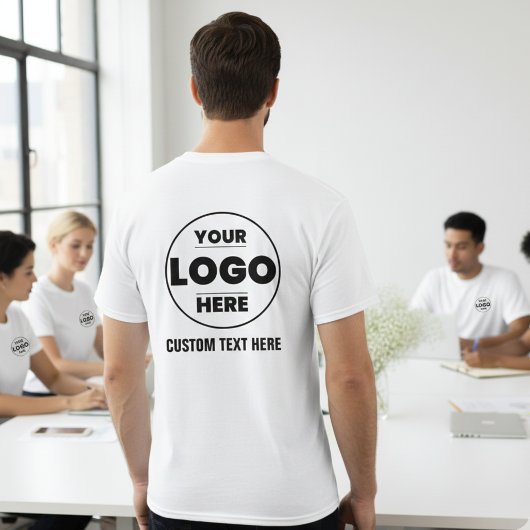 Custom Business Logo T-Shirt | Front & Back Brandi