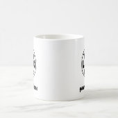 Custom Business Logo Text Professional Company Kaffeetasse (Mittel)