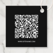 Custom Business Logo Thank You Geschenkanhänger (Rückseite)