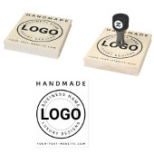 Custom Business Logo & Website | Handmade Brand Gummistempel