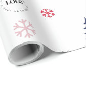 Custom Business Logo Weihnachtsbaum Geschenk Schne Geschenkpapier (Rolleneckpunkt)