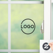 Custom Business Logo Window Cling Fensteraufkleber (Zuhause)