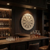 Custom Business Name Professional Dartscheibe