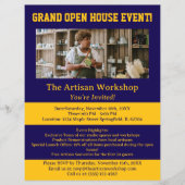 Custom Business Open House Flyer (Vorne)