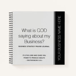Custom Business Prayer Journal Notizblock