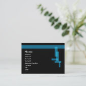 custom_business_profile_card visitenkarte (Stehend Vorderseite)