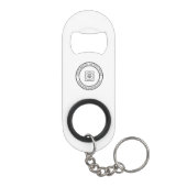 Custom Business Promo Bottle Opener Keychains Mini Flaschenöffner (Rückseite)