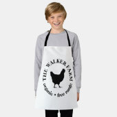 Custom Business Promotional Logo Schürze (Getragen)